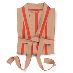 Ferm Living Field Robe Morgenk�be - Camel/Red