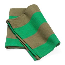 Ferm Living Hale Viskestykke - Olive/Green