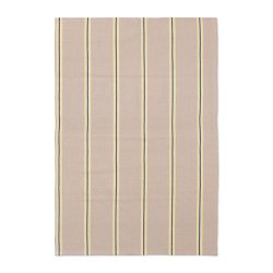 Ferm Living Hale Viskestykke - Oyster/Lemon/Bright Blue