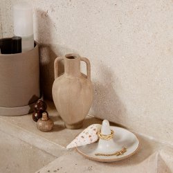 Ferm Living Ring Cone - Off-White Speckle