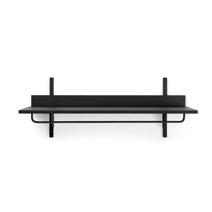 Ferm Living Sector Rack Hylde - Sort Ask/Sort Messing