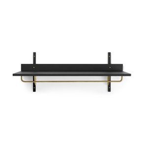 Ferm Living Sector Rack Hylde - Sort Ask/Messing