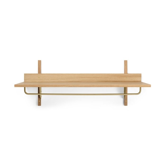 Ferm Living Sector Rack Hylde - Eg/Messing