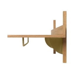 Ferm Living Sector Rack Hylde - Eg/Messing