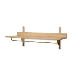 Ferm Living Sector Rack Hylde - Eg/Messing