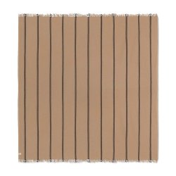 Ferm Living Yard Picnic Blanket Tppe - Sand/Black