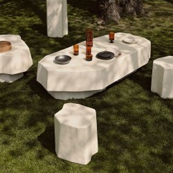 Ferm Living Staffa Stool Ivory