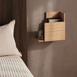 Ferm Living Stagger Hylde - Firkantet - Olieret Eg
