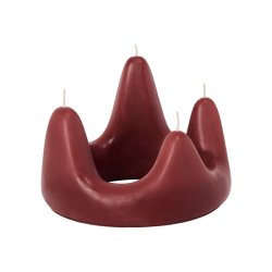 Ferm Living Stala Candle Ring Lysring Dark Grape