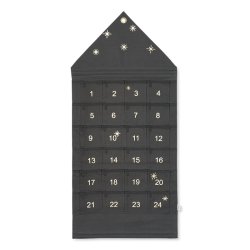 Ferm Living Star Julekalender - Dark Green