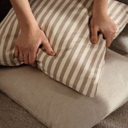 Ferm Living Strand Udendrspude - 50x50 cm - Sand