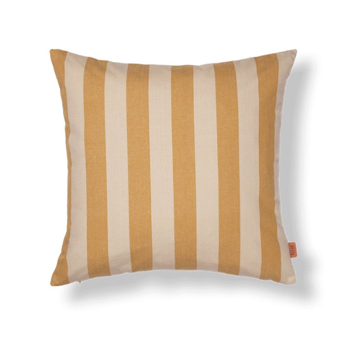 Ferm Living Strand Udendrspude - 50x50 cm - Warm Yellow/Parchment