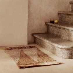 Ferm Living Studie Mat Mtte 50x70 cm Natural/Off-white