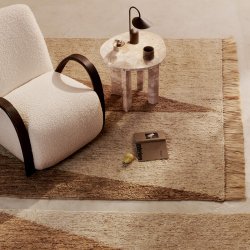 Ferm Living Studie Rug Tppe 200x300 cm Natural/Off-white