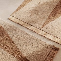 Ferm Living Studie Rug Tppe 200x300 cm Natural/Off-white