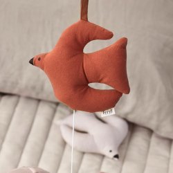 Ferm Living Swif Bird Musik Uro Baked Clay
