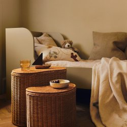 Ferm Living Swif Bird Embroidered Pudebetrk 60x40 cm