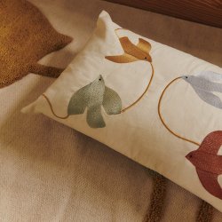 Ferm Living Swif Bird Embroidered Pudebetrk 60x40 cm