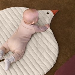 Ferm Living Swif Bird Quiltet Tppe Undyed