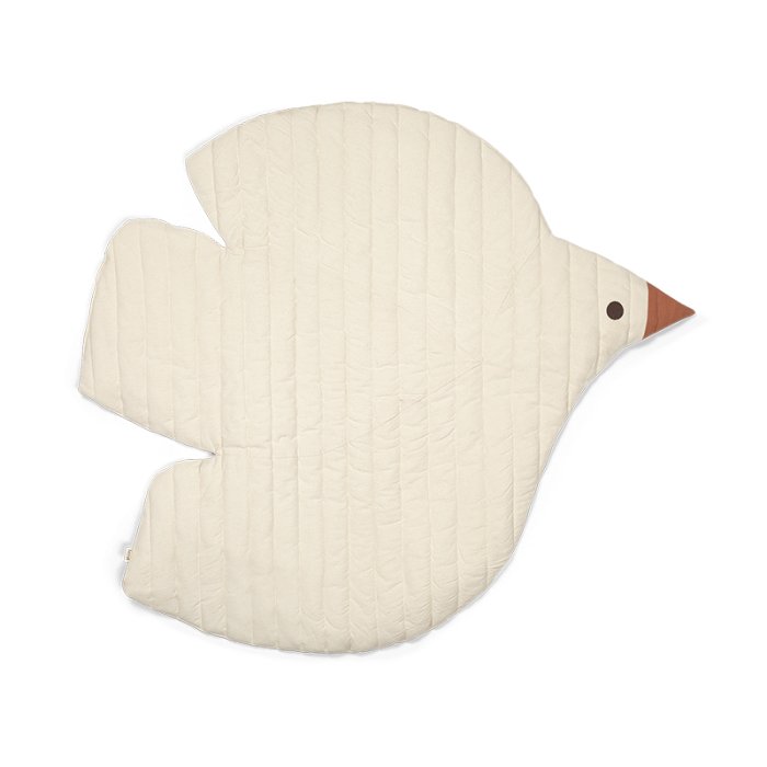 Ferm Living Swif Bird Quiltet Tppe Undyed