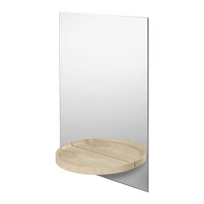 Ferm Living Symmetry Spejl Travertin