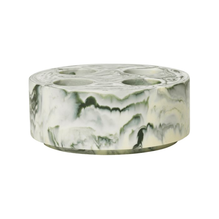 Ferm Living Mist Tandbrsteholder Multi Emerald Off-white