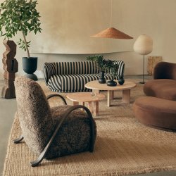 Ferm Living Tarn Sofabord Hvidpigmenteret