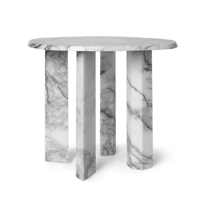 Ferm Living Taula Sidebord White/Charcoal