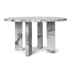 Ferm Living Taula Sofabord White/Charcoal