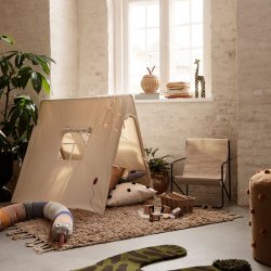 Ferm Living Kids Telt - Broderet Mariehne