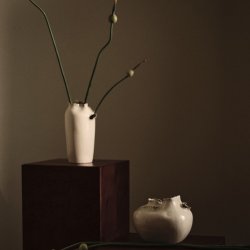 Ferm Living Tereo H�j Vase H27cm Off-White Speckle
