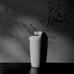 Ferm Living Tereo H�j Vase H27cm Off-White Speckle