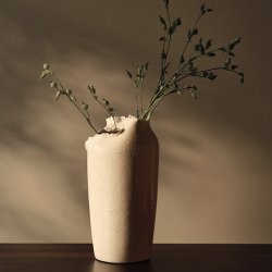 Ferm Living Tereo H�j Vase H27cm Off-White Speckle