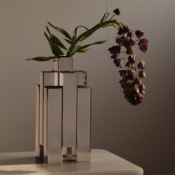 Ferm Living Tessera Vase 3x3 Spejlpoleret