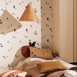 Ferm Living Tapet The Park - Off-White