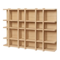 Ferm Living Tilem Hylde 6x4 Natur Eg