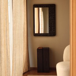 Ferm Living Tiling Spejl H85 cm Dark Chocolate