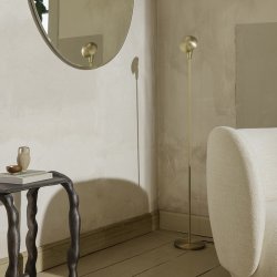 Ferm Living Tiny Gulvlampe - Messing