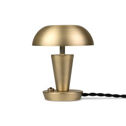 Ferm Living Tiny Bordlampe - Kort - Messing