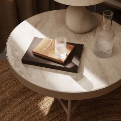 Ferm Living Travertin Sofabord Cashmere