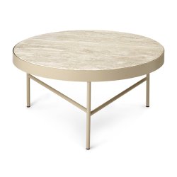 Ferm Living Travertin Sofabord Cashmere