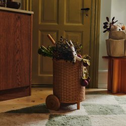 Ferm Living Tukki Trolley Natural