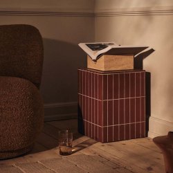 Ferm Living Tvara Book Stand Bogst�tte Travertin