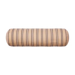 Ferm Living Twill Bolster Pude Cashmere/Sort