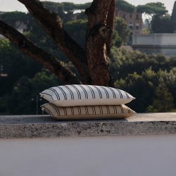 Ferm Living Twill Pude 60x40 cm Cashmere/Sort