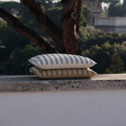 Ferm Living Twill Pudebetrk 60x40 cm Off-white/Sort