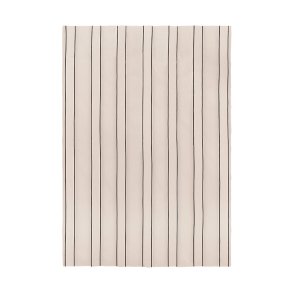 Ferm Living Twill Senget�ppe Single Off-white/Sort