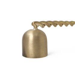 Ferm Living Twist Lyseslukker - Messing 