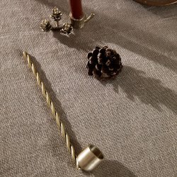 Ferm Living Twist Lyseslukker - Messing 