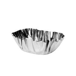 Ferm Living Tydra Skl H10 cm Spejlpoleret